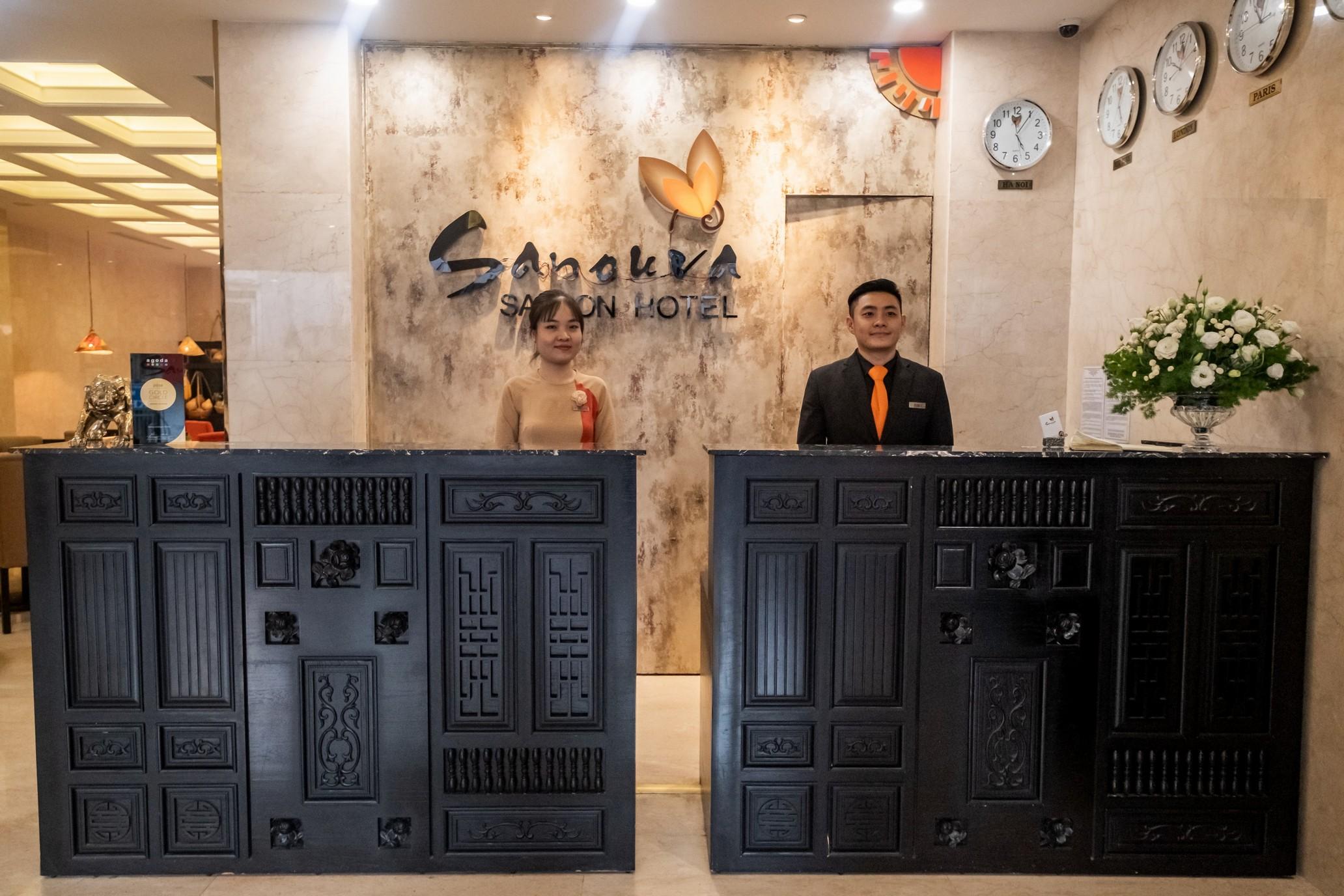 הו צ'י מין סיטי Sanouva Saigon Hotel מראה חיצוני תמונה